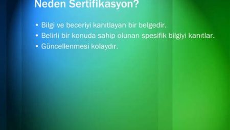 Hurdacılara Yönelik Eğitim ve Sertifikasyon Programları